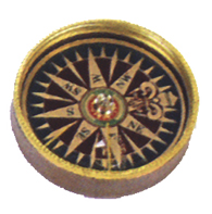 metal compass