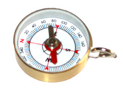 metal compass