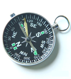 metal compass