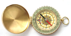 metal compass