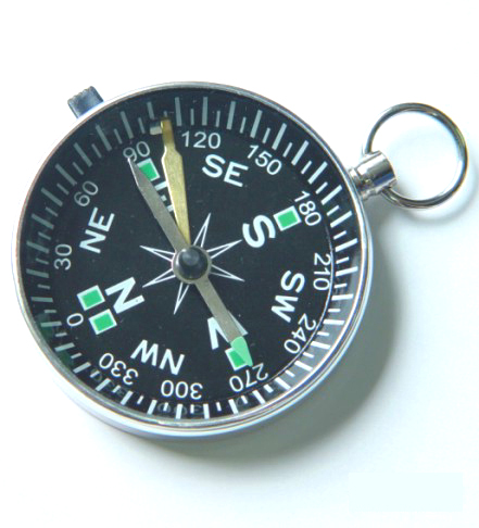 Metal compass