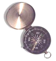 metal compass